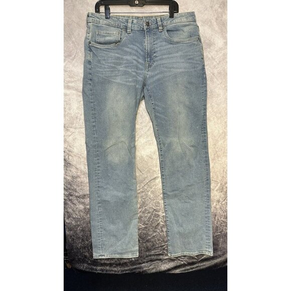 buffalo David Bitton jeans relaxed straight Driven Blue Jeans Men’s Size 34x34 - Picture 1 of 13